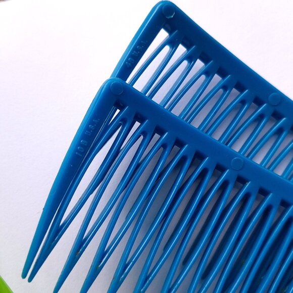 1990s 10 piece multi color Y2k Vintage Side Comb Bundle - Picture 2 of 3